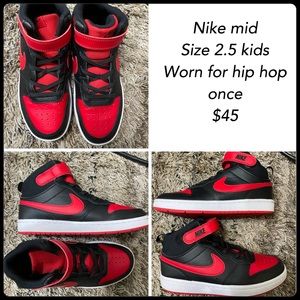 Nike mid kids shoes